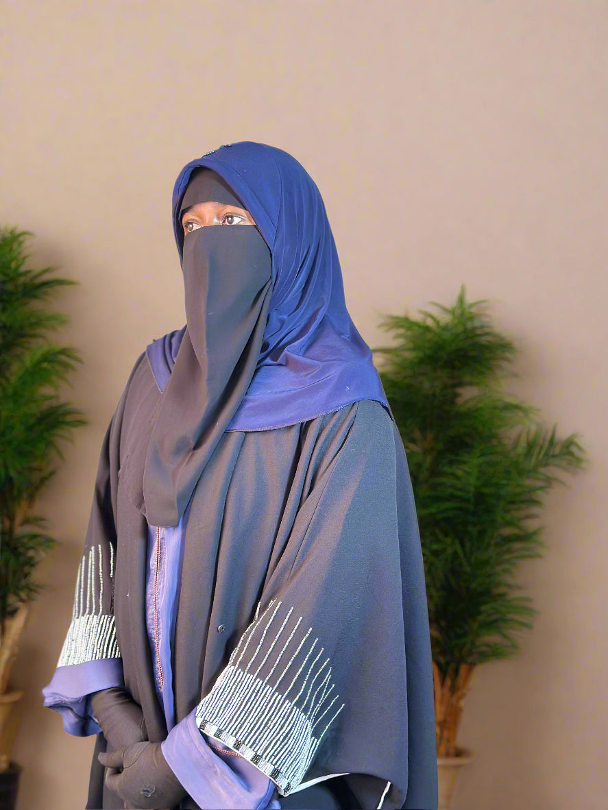 Single layer face niqab