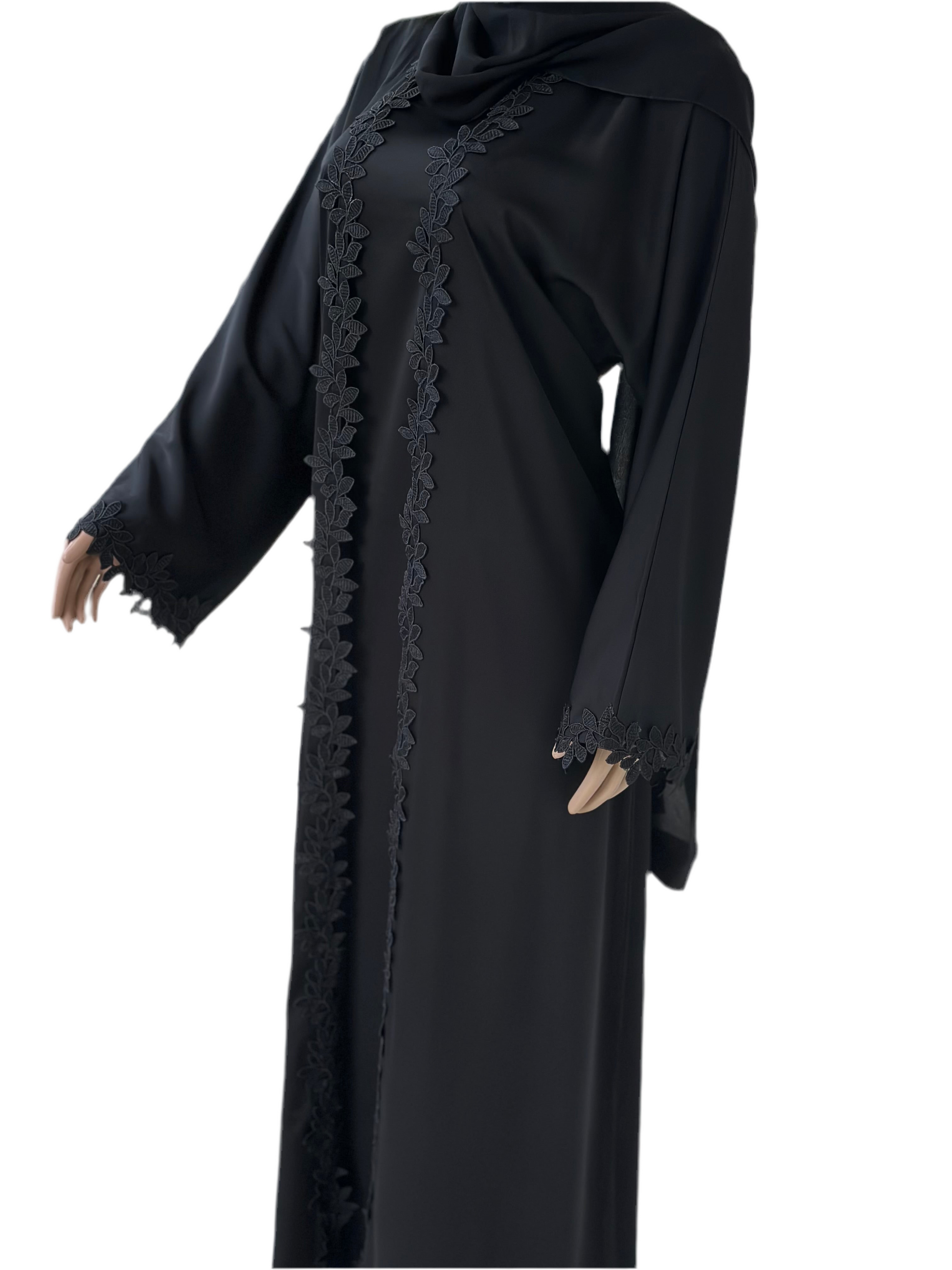 Noir Elegance Abaya
