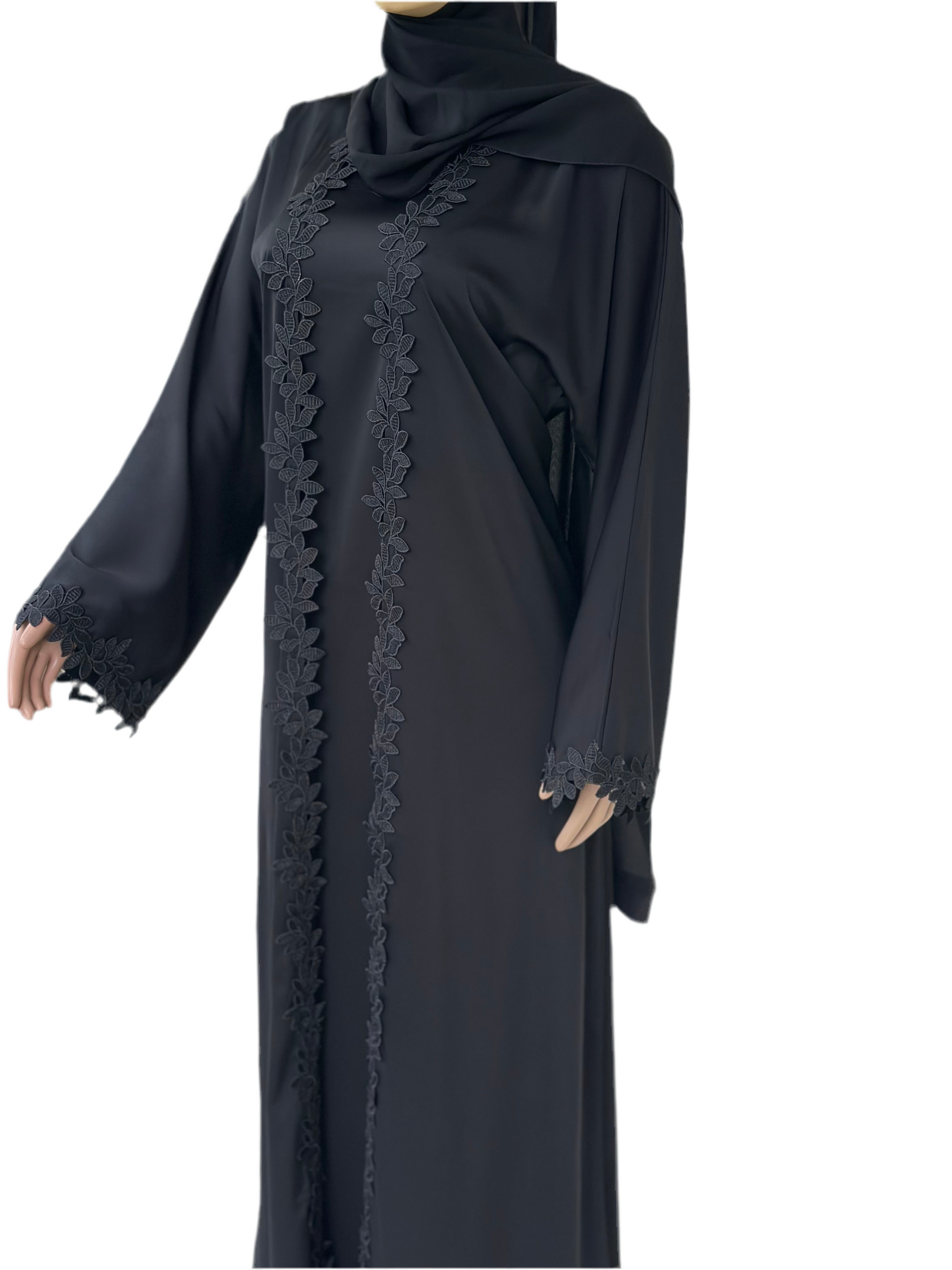 Noir Elegance Abaya