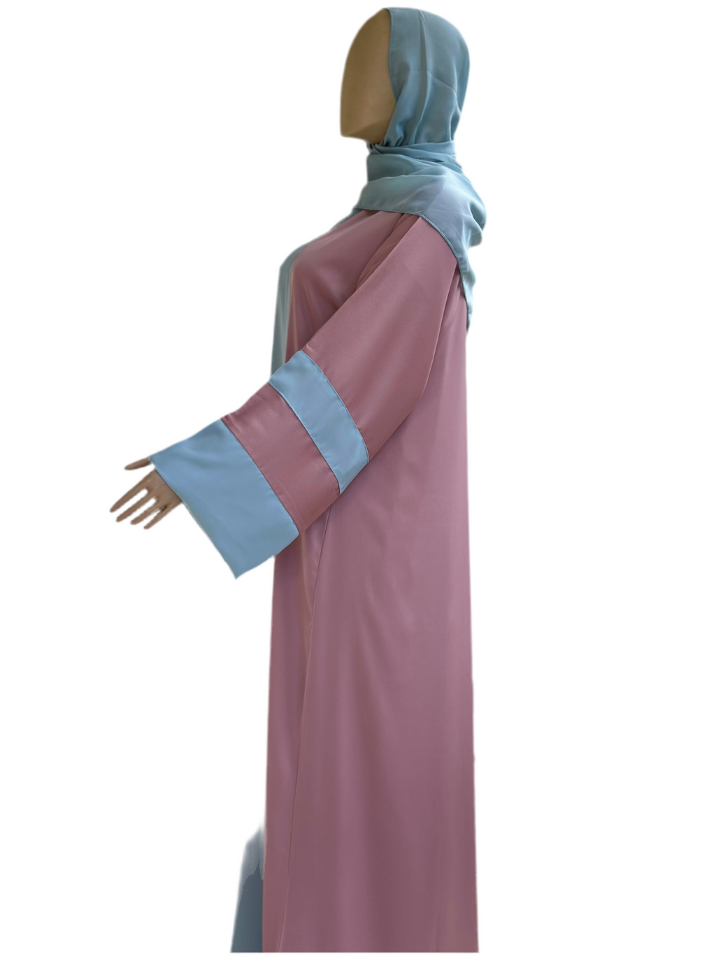 2 tone two piece Dubai abaya