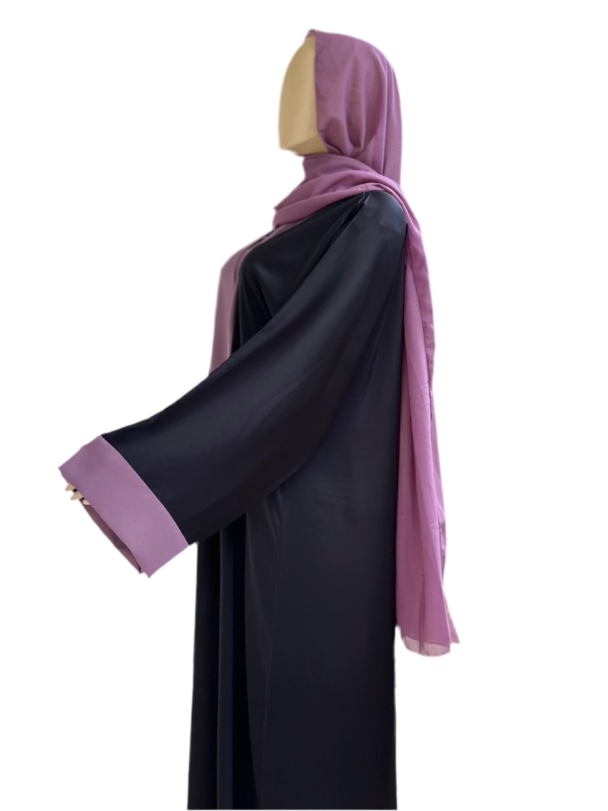 2 Piece, two tone Abaya
