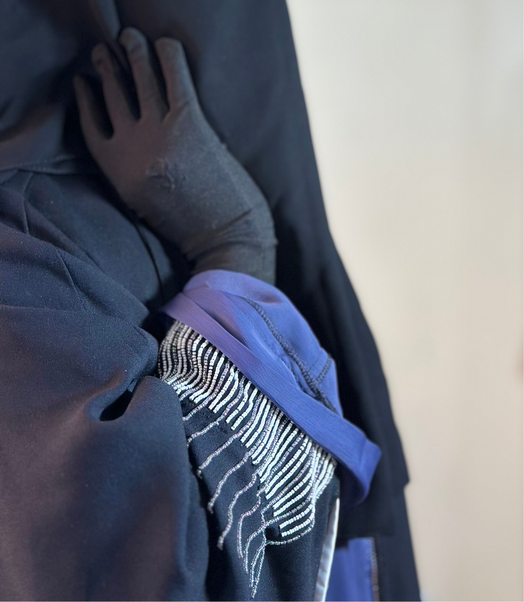 Abaya Hand gloves.